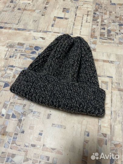 Шапка шерстяная вязанная мужская новая