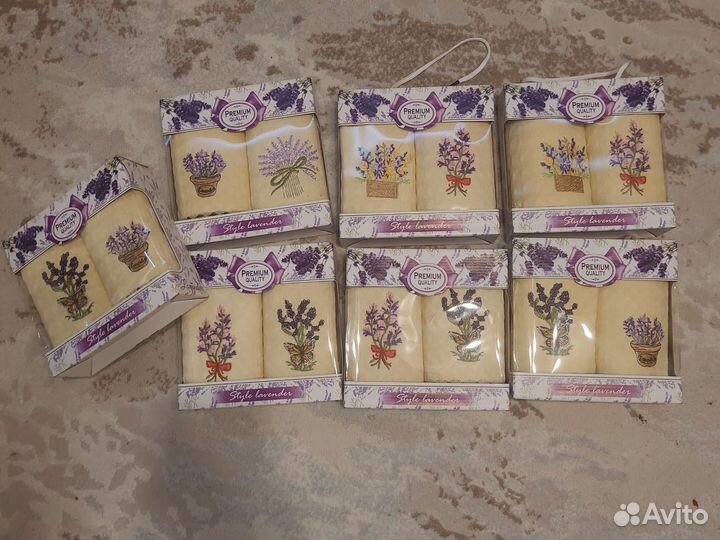 Вафельные полотенца кухонные набор