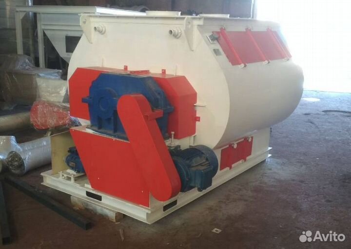 Смеситель для комбикорма двухвальный в наличии