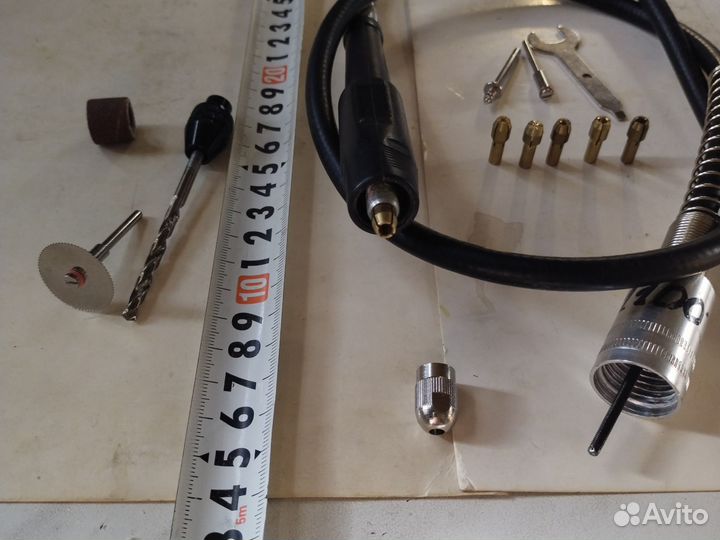 Гибкий вал для гравёра,патрон кулачковый,цанги