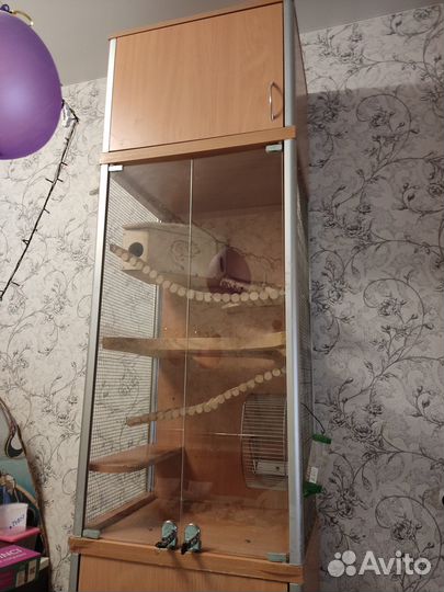 Клетка-вольер для шиншилл, хорьков, дегу