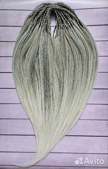 Комплект кос со свободным концом из термоволос