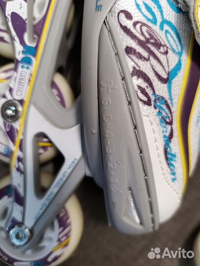 Роликовые коньки детские раздвижные