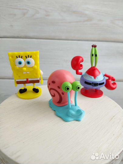 Коллекционные игрушки серии Спанч Боб свит бокс