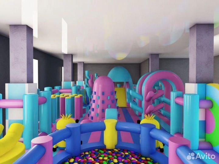 Большой батут / Надувной парк