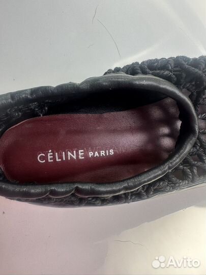 Мюли туфли Celine