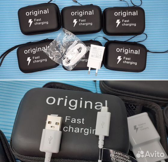 Оригинальное Зарядное устройство Samsung micro Usb