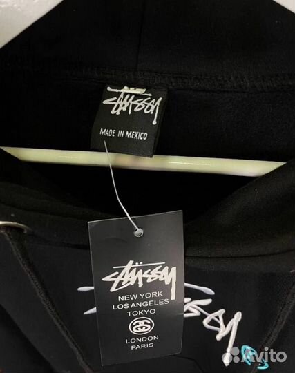Худи stussy pigment dyes