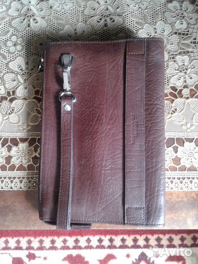 Барсетка кожаная мужская