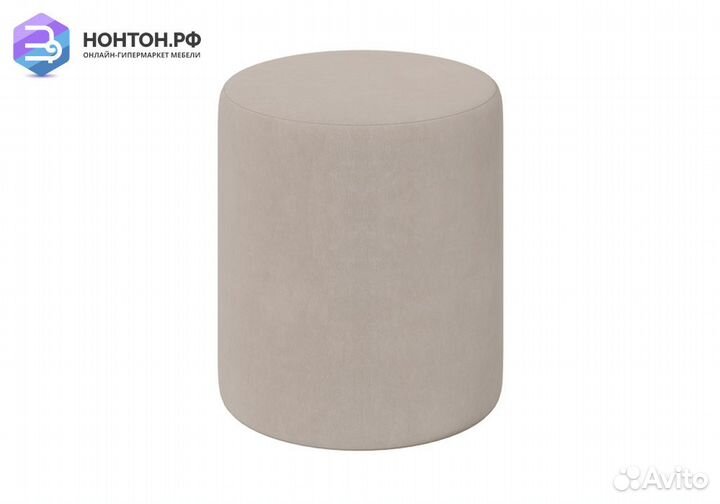 Пуф тип 9 мокко светлый