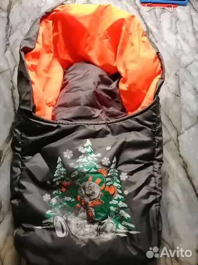 Чехол сиденье для санок