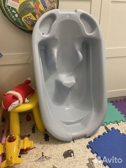 Детская ванночка для купания с горкой