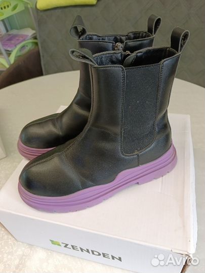 Ботинки демисезонные для девочки 34р