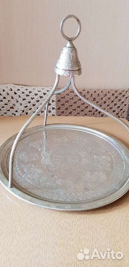 Поднос с чашками для чая-кофе в восточном стиле