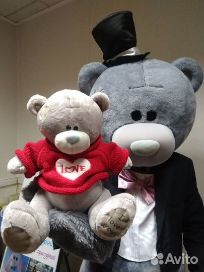 Мишка Тедди Поздравляет Аниматоры-Ростовые куклы