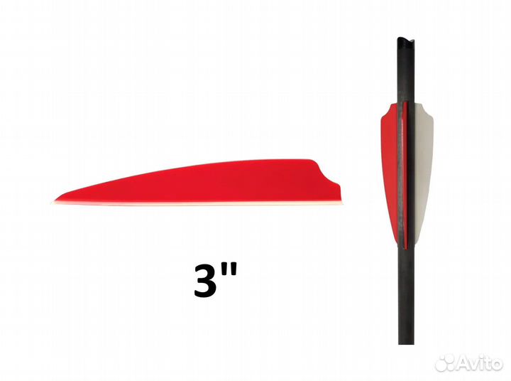 Оперение для стрел Q2i Fusion X-2 3