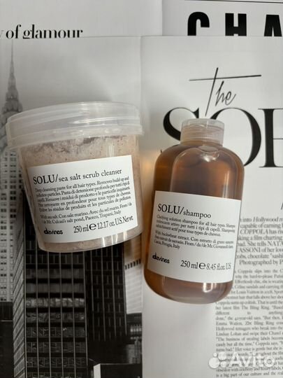 Davines Solu Шампунь и Скраб