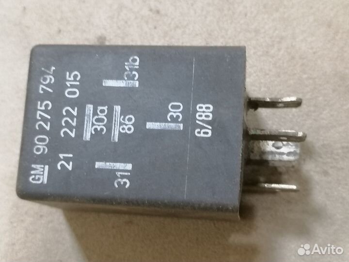 Реле, противоблокировочное 90275794 Opel Vectra A
