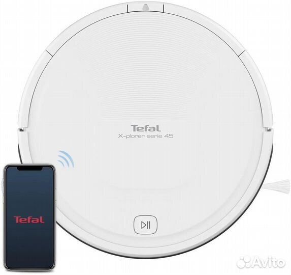 Робот-пылесос tefal RG8227WH