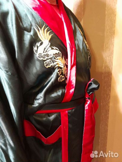 Халат мужской,шёлк Вьетнам,новый