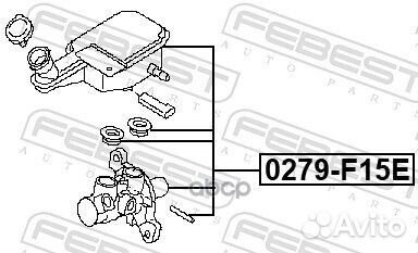 Цилиндр тормозной главный 0279F15E 0279-F15E Fe