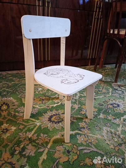 Детский стул со спинкой новый