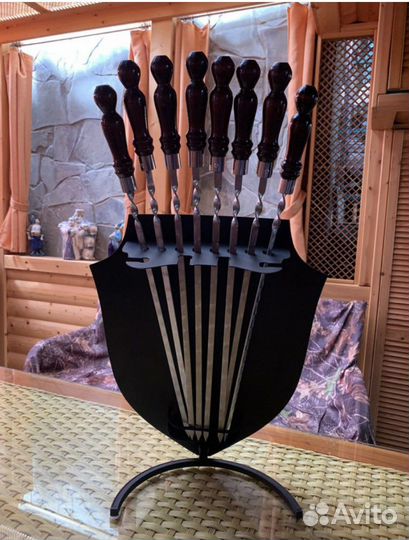 Подставка чехол для шампуров