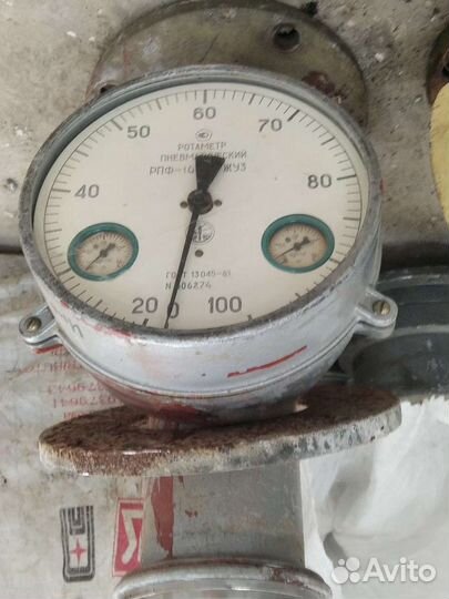 Ротаметр с обратным клапаном