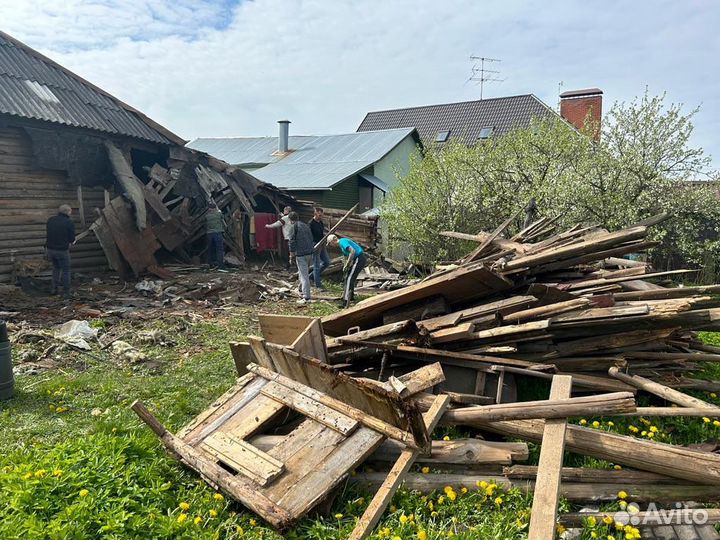 Вывоз мусора/Демонтаж сараев