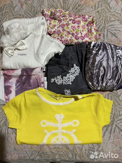 Вещи для девочки 6-8 лет пакетом