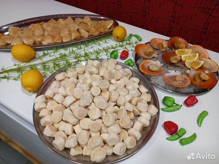 Гребешок дальневосточный, филе L 60/80