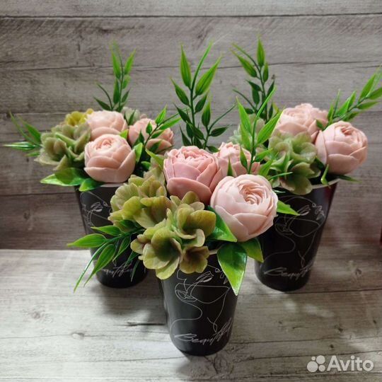 Букет из мыла