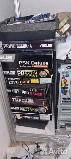 Плата Mini Itx 1155, 1150 + интегрированное