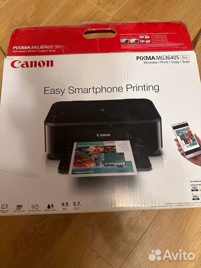 Принтер canon pixma MG3640S