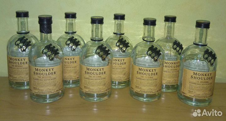 Бутылки из под виски