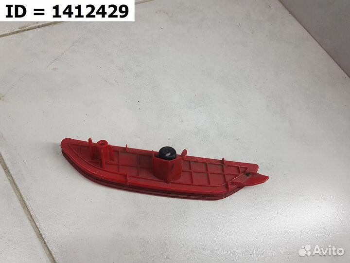 Светоотражатель катафот заднего бампера левый Kia