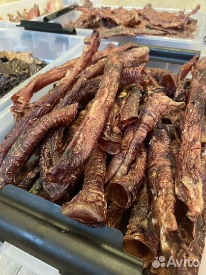 Сушеные лакомства для животных