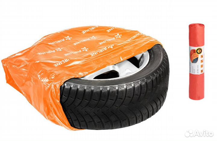 Мешки для колес r12-17, комплект 20 шт, размер 100