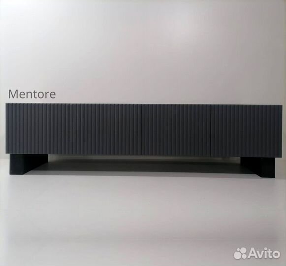 Тумба тв Bravo / в наличии / графит / 180х40х30 см