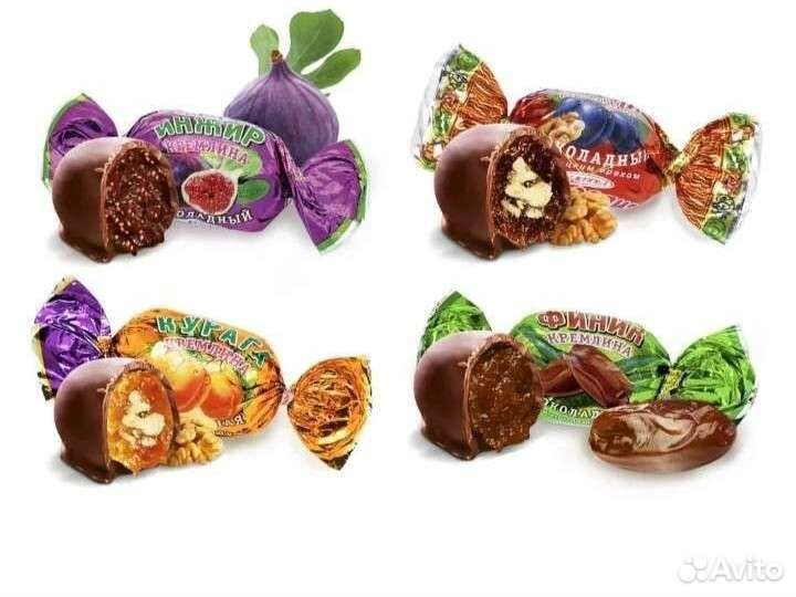 Сухофрукты в шоколаде