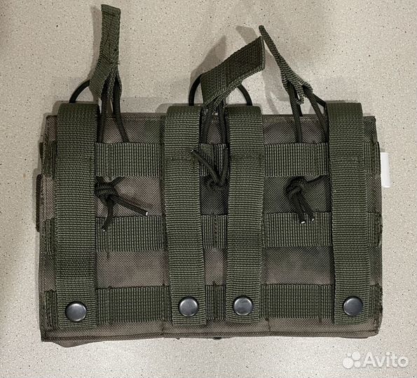 Подсумок открытый для трех магазинов ак-74