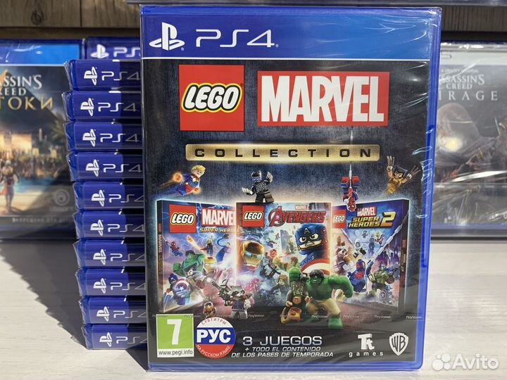 Игры lego на PS4 и PS5