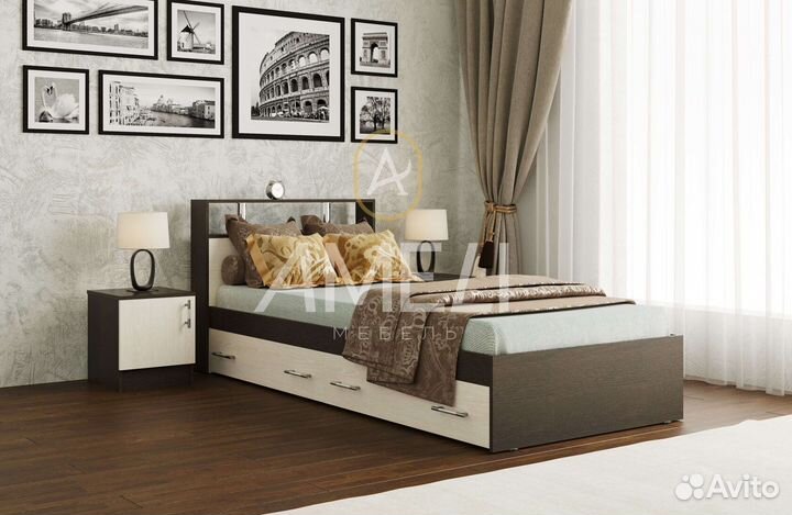 Кровать двуспальная икеа