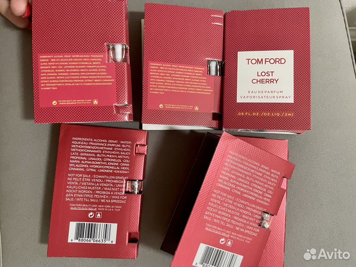 Tom ford lost cherry пробник 2 ml