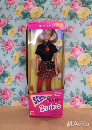 School spirit Barbie 1995/кукла Барби Школьный дух
