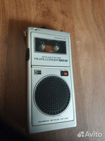 Диктофон Olympus pearlcorder SD 2- 1978 год