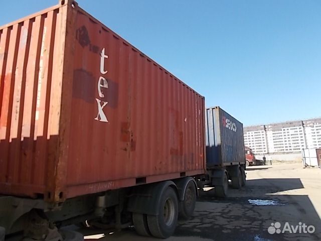 Контейнер морской 20 футов б/у tghu0250990