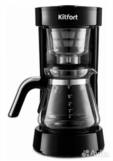 Кофеварка «2 в 1» Kitfort кт-759 новая