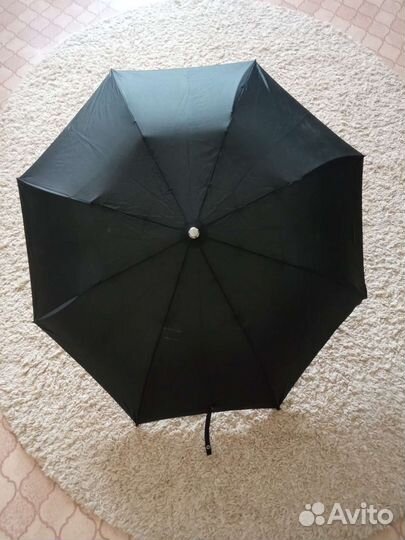 Зонт трость с костяной ручкой