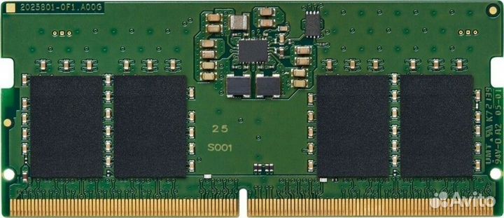 8Gb DDR5 5200MHz Kingston SO-dimm (KVR52S42BS6-8)